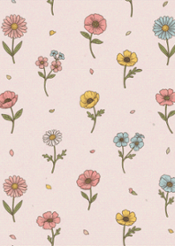 Fresh Tiny Floral Full Pattern