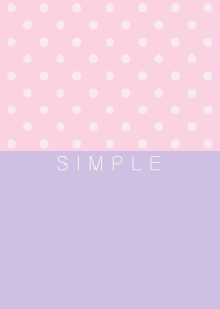 SIMPLE DOT(pink purple)b