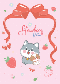 Fluffy Dog Juicy Strawberry