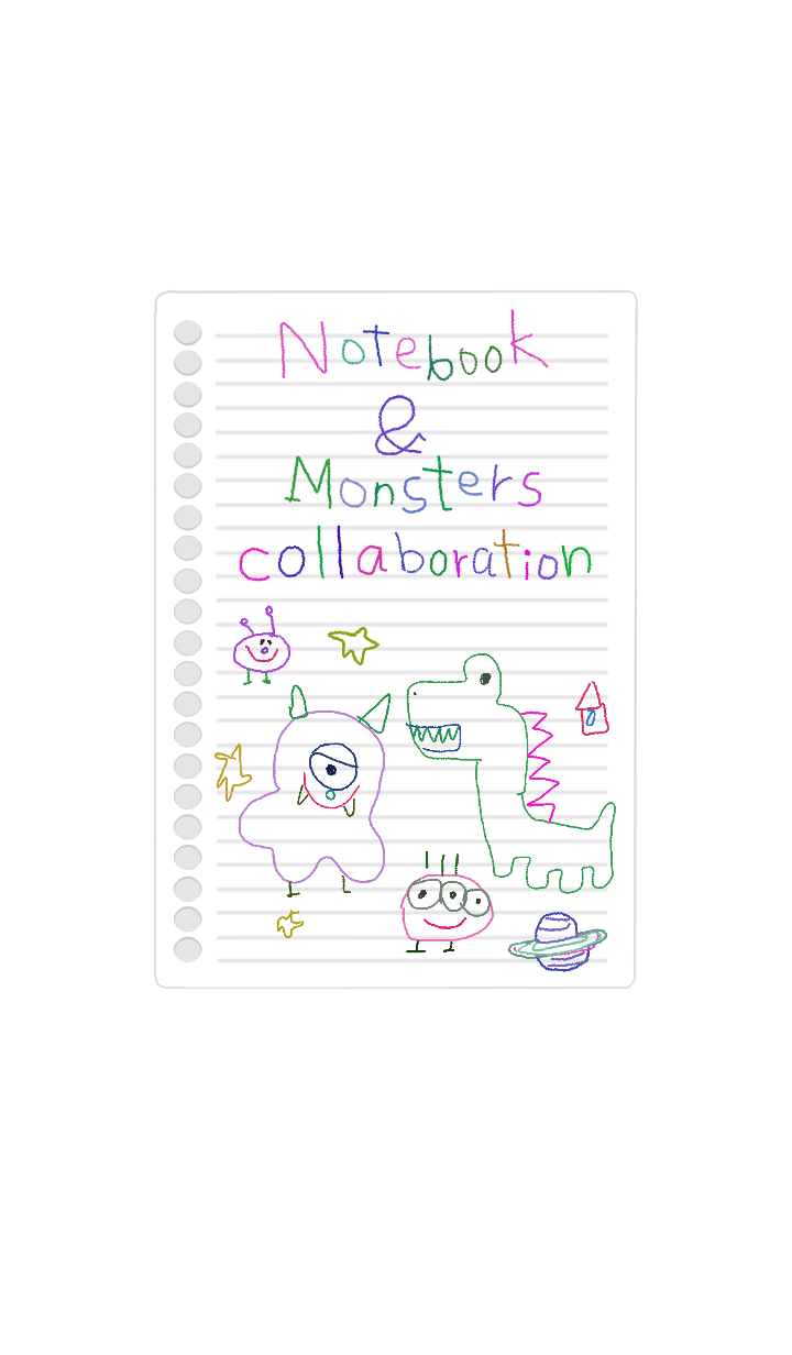 Notebook & Monsters collaboration