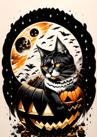 halloween cat 4E167b