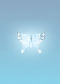 Lucky butterfly Blue Pearl