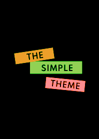 THE SIMPLE THEME .13