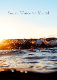 Sunset Water 451 Not AI