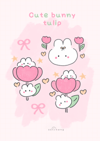 Cute bunny tulip :)