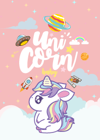 Unicorn Baby Fat Galaxy Love