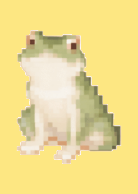 Frog Pixel Art Theme 7