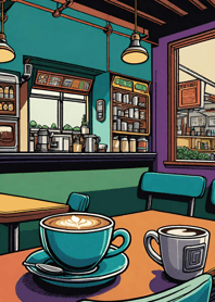 Cozy Coffee shop C1736f