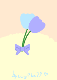 bright tulips