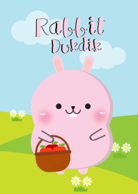 Poklok Pink Rabbit Dukdik Theme