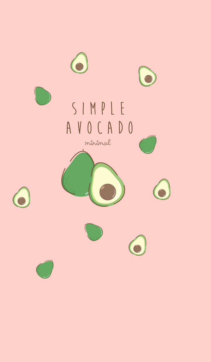 avocado minimal pinky (simple ver.)