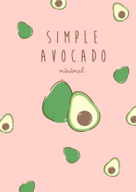 avocado minimal pinky (simple ver.)
