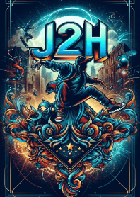 Seni Glitch Grafiti Jalanan HipHop