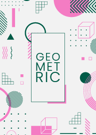 Geometric White 34