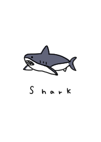White x shark.
