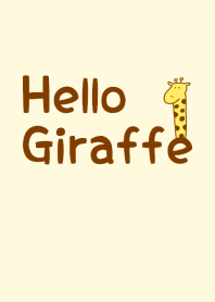 Hello Giraffe brown 1