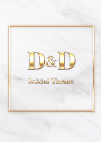[ D&D ] Initial Theme Gold White