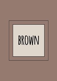 Brown 2 (Bicolor) / Line Square