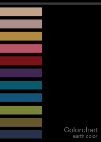 Color Chart earth color