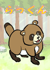 Forest raccoon dog "Rakkun"1