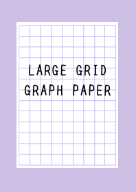 LARGE PURPLE GRID GRAPH PAPER-DUSTY PURj