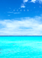 Okinawa Beautiful Sea Line Theme Line Store