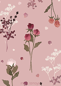 Hirusagari no Red bouquet