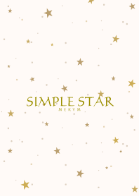 SIMPLE STAR -NATURAL YELLOW- 15