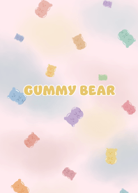 gummy bear2 / water color pink