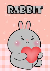 Very Lovely Grey  Rabbit Theme