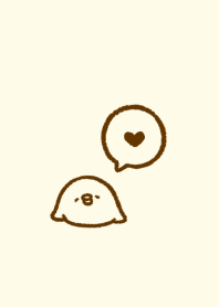 Chill out chick.(yellow11)