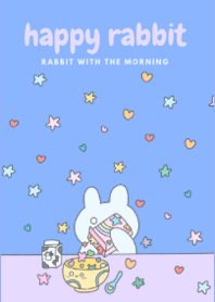 Happy rabbit : with the morning
