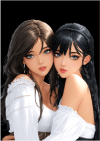 GL Girls Love Ver. 01 Black theme 02