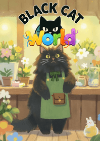 Cute Black Cat World - JP59