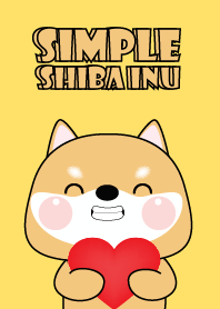 Simple Love U Shiba Inu Theme
