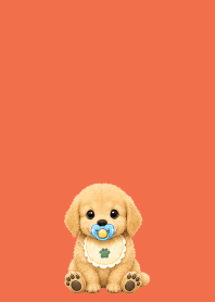 Baby Golden Retriever red & yellow