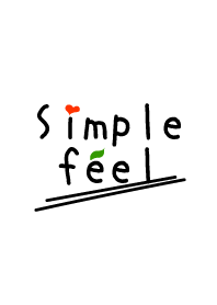 Simple feel