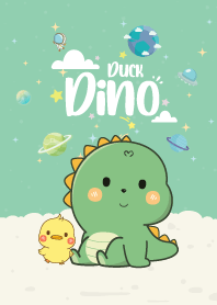 Dino&Duck Friendly Light Green