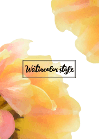 Watercolor style Theme 15