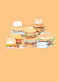 CAT IN HAMBURGER