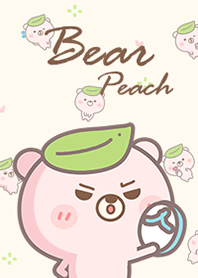Bear Peach So Cute
