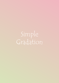 Simple Gradation -PINK+GREEN-