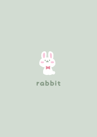 Rabbits2 Ribbon - green
