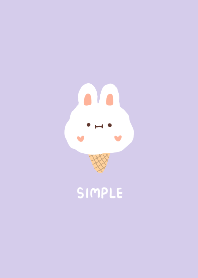 窩4可愛的兔兔冰淇淋