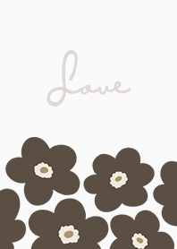 in bloom, flower br / white