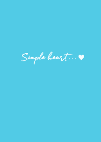 simple heart (lightblue)