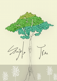 Scandinavian green tree.