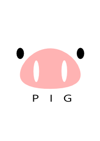SIMPLE PIG(white)