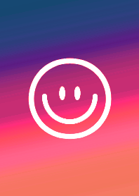 グラデーション　スマイル　100