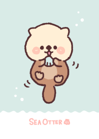 fluffy sea otter